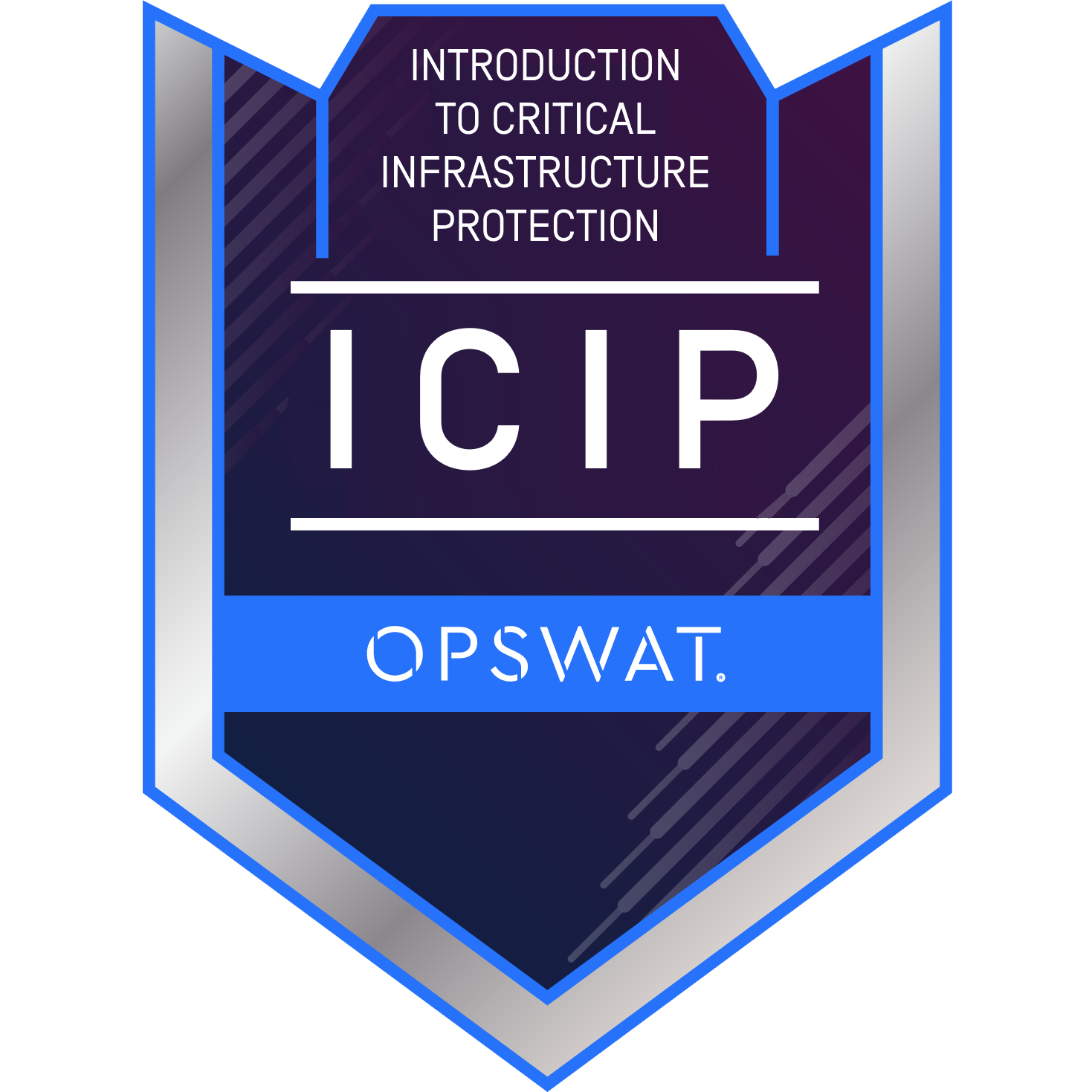 Introduction to Critical Infrastructure Protection (ICIP) Badge for Shahriar Ibne Alam